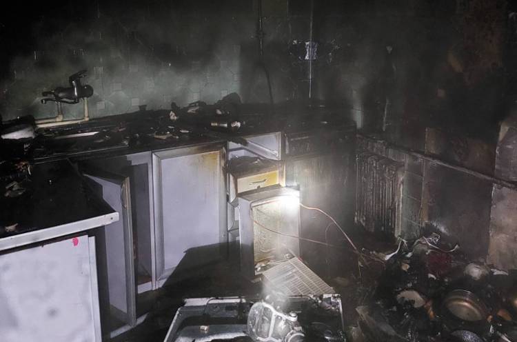 Գյումրի քաղաքի տներից մեկում հրդեհ է բռնկվել․ այրվել է տան խոհանոցը