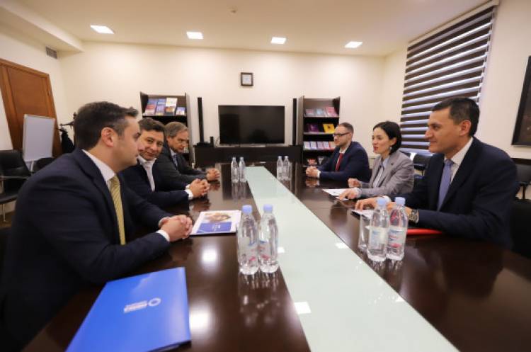 Ժաննա Անդրեասյանը Մարտին Էռնեկյանի, Մարսելո Վենդեի և Սերգեյ Ավետիսյանի հետ է հանդիպել