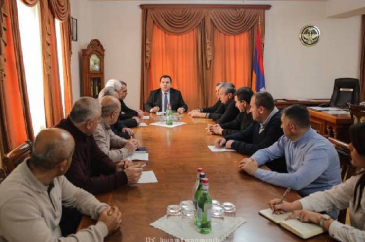 Արցախի պետնախարարն ընդունել է պահեստազորի սպաներին․ ինչ է քննարկվել