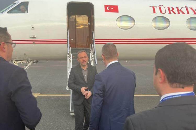 Թուրքիայի սպորտի նախարարը ժամանել է Հայաստան