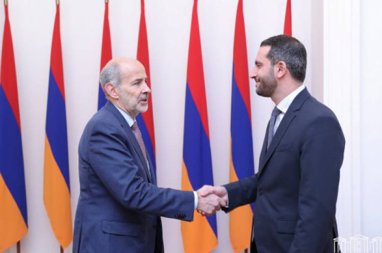 Ռուբինյանն Իսպանիայի դեսպանին ներկայացրել է Հայաստան-Թուրքիա հարաբերությունների ներկայիս վիճակը