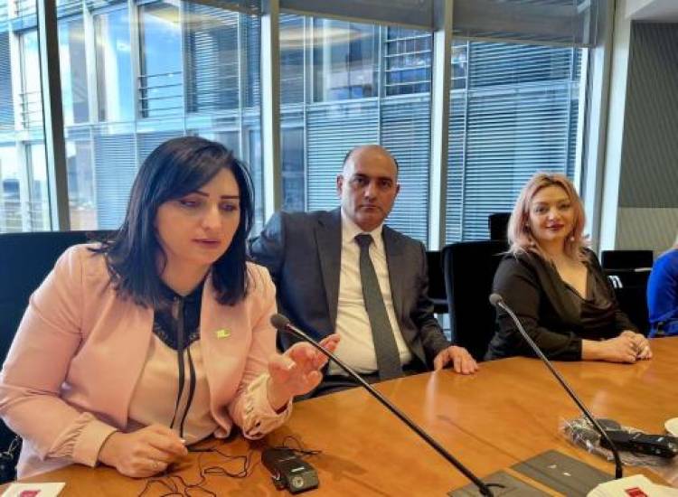 Թովմասյանը Բունդեսթագի իր գործընկերներին է փոխանցել Արցախի պետնախարար Գուրգեն Ներսիսյանի ուղերձը