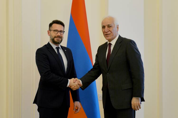 Նախագահ Վահագն Խաչատուրյանն ընդունել է Լեհաստան-Հայաստան բարեկամական խմբի պատվիրակությանը