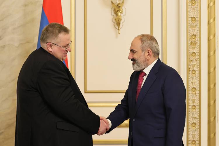 Փաշինյանը Ռուսաստանի փոխվարչապետի հետ քննարկել է հայ-ռուսական համագործակցության օրակարգին առնչվող հարցեր