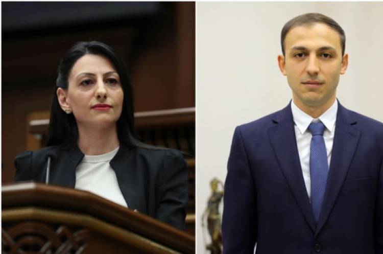 Հայաստանի նորանշանակ ՄԻՊ Անահիտ Մանասյանը հեռախոսով զրուցել է Արցախի ՄԻՊ Գեղամ Ստեփանյանի հետ