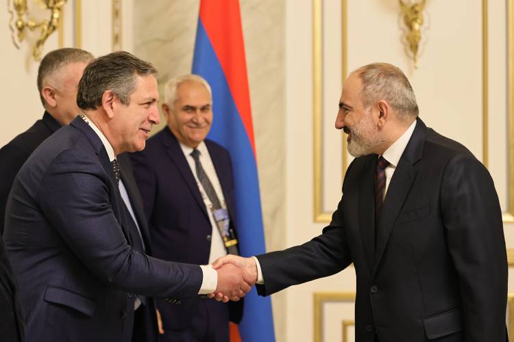 Ակնկալում ենք տպավորիչ առաջնություն. Փաշինյանն ընդունել է Ծանրամարտի Եվրոպայի ֆեդերացիայի նախագահին
