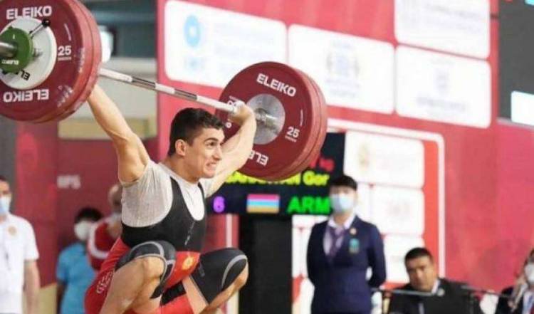 Գոռ Սահակյանը պոկում վարժությունում նվաճեց ոսկե մեդալ․ Ծանրամարտի ԵԱ