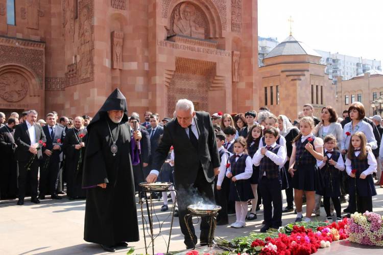 Մոսկվայում հարգանքի տուրք է մատուցվել Հայոց ցեղասպանության զոհերի հիշատակին