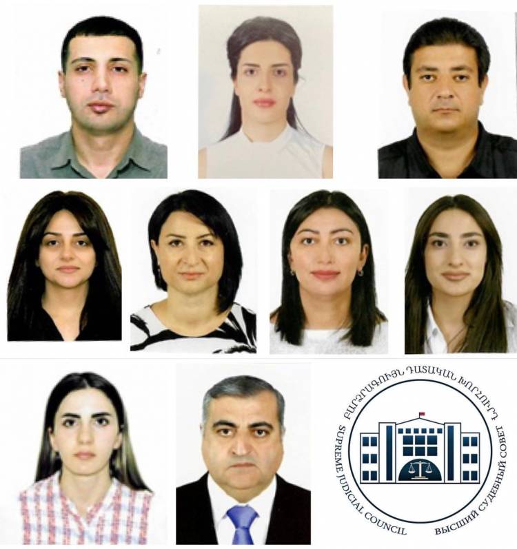 ԲԴԽ որոշմամբ 9 նոր դատավոր կնշանակվի. նրանցից 7-ն ընտրվել է 10 կողմ, 0 դեմ ձայներով