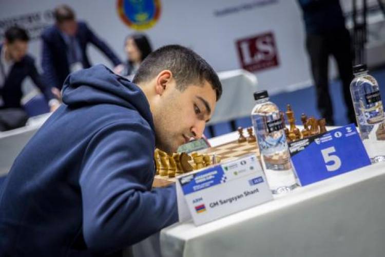 Շանթ Սարգսյանը «Kazakhstan Chess Cup» մրցաշարում 9 հնարավորից վաստակեց 7.5 միավոր 