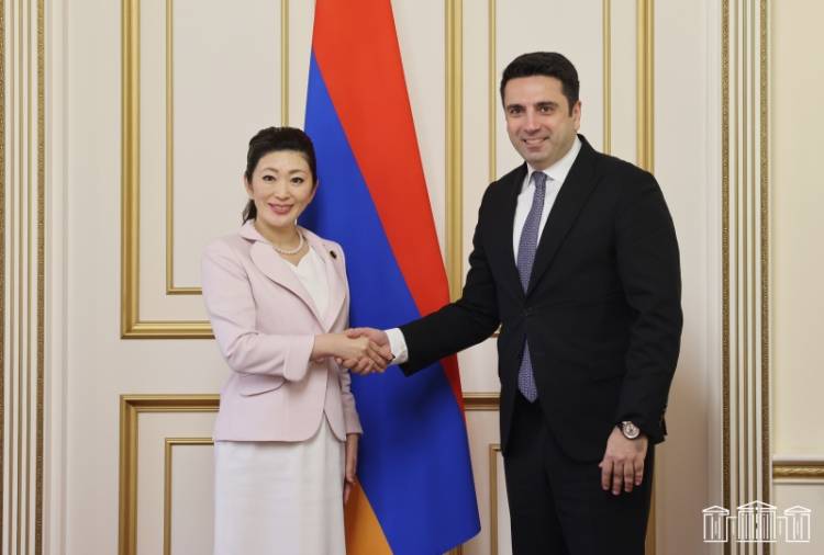 Ալեն Սիմոնյանն ընդունել է Ճապոնիայի արտաքին գործերի նախարարի տեղակալին
