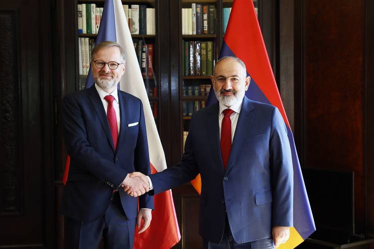 Չեխիան կաջակցի խաղաղության նախաձեռնություններին․ Պրահայում տեղի է ունեցել Հայաստանի և Չեխիայի վարչապետների հանդիպումը