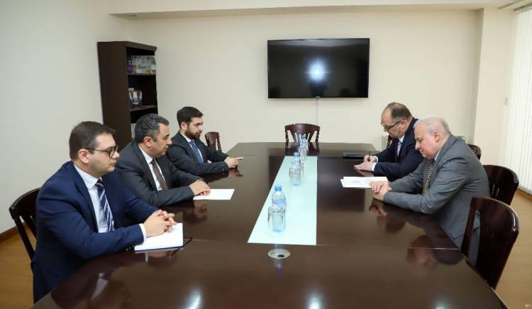 ԱԳ նախարարի տեղակալներն ընդունել են ՀՀ-ում Ռուսաստանի դեսպան Սերգեյ Կոպիրկինին