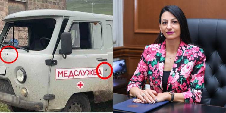 Շտապօգնության մեքենայի վրա բացված կրակի հետևանքով բուժակը ևս վիրավորում է ստացել. ՄԻՊ հայտարարությունը