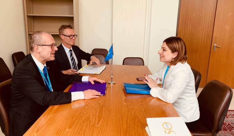 Անահիտ Ավանեսյանը ԱՀԿ տարածաշրջանային գրասենյակի ղեկավարի հետ քննարկել է ԼՂ-ում հումանիտար իրավիճակը