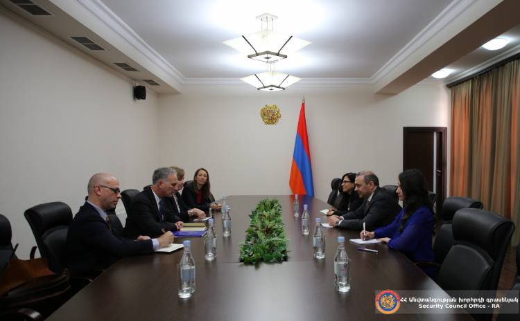 Արմեն Գրիգորյանը Մինսկի խմբի ամերիկացի համանախագահի հետ քննարկել է հայ-ադրբեջանական հարաբերությունները