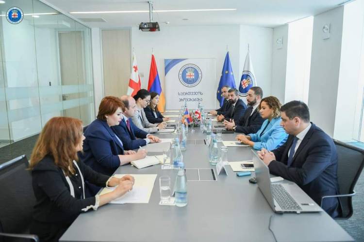 Աննա Վարդապետյանն առանձնազրույց է ունեցել վրաց գործընկերոջ հետ․ քննարկել են մի շարք հարցեր