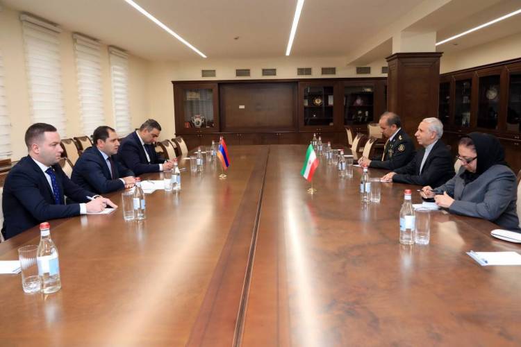 Պապիկյանն Իրանի դեսպանի հետ քննարկել է տարածաշրջանային անվտանգությանը վերաբերող հարցեր
