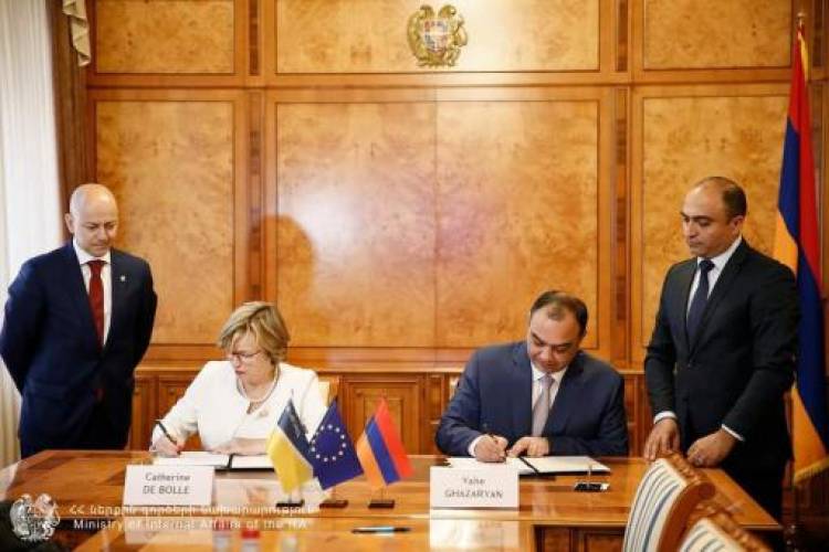 ՀՀ ՆԳ նախարարը և Եվրոպոլի գործադիր տնօրենը ստորագրել են փոխըմբռնման հուշագիր և համաձայնագիր
