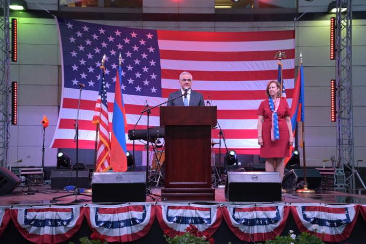 Մհեր Գրիգորյանը մասնակցել է ԱՄՆ Անկախության օրվա առթիվ կազմակերպված միջոցառմանը
