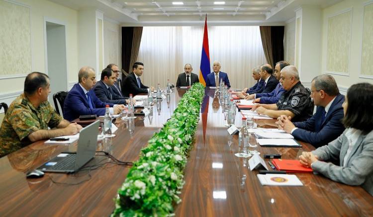 Փաշինյանի գլխավորությամբ տեղի է ունեցել Անվտանգության խորհրդի նիստ