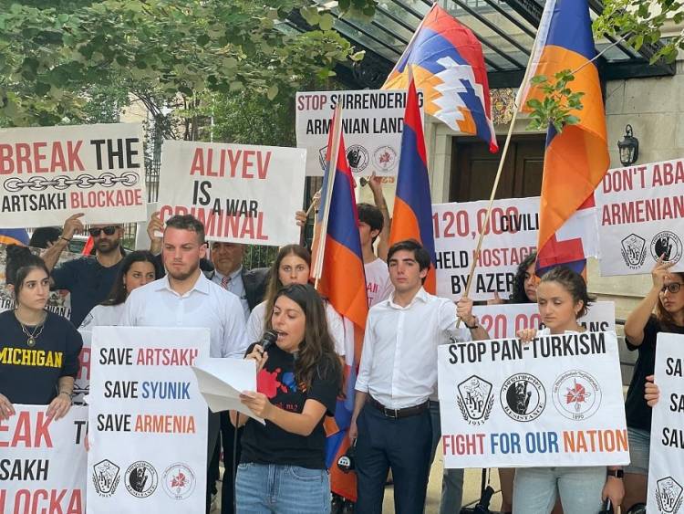 7-օրյա բողոքի ակցիա Վաշինգտոնում ՝ հաջակցություն Արցախի