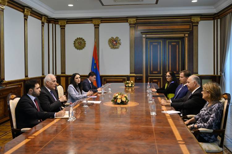 Վահագն Խաչատուրյանն ընդունել է Ամերիկայի հայկական համագումարի պատվիրակությանը