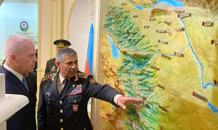 Քննարկվել է ռազմատեխնիկական համագործակցության զարգացման հեռանկարները. Իսրայելի պաշտպանության նախարարը Բաքվում է