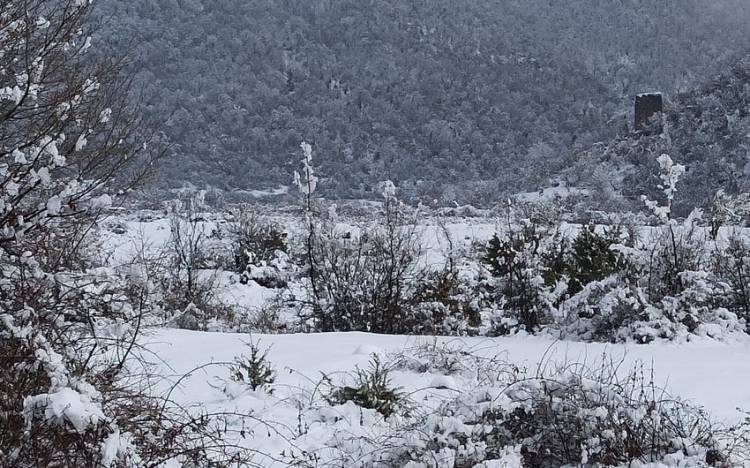 Ադրբեջանում ձյուն է եկել (տեսանյութ, լուսանկարներ)