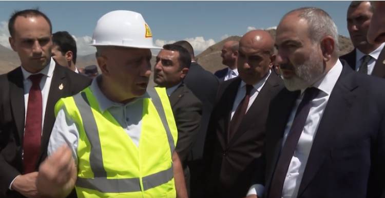 Փաշինյանը ծանոթացել է Վեդիի ջրամբարի շինարարության ընթացքին (տեսանյութ)