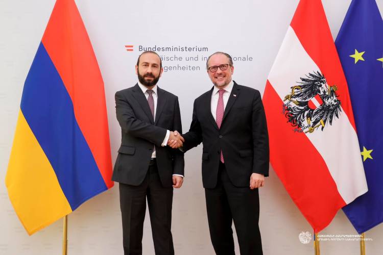 Հայաստանի և Ավստրիայի ԱԳ նախարարներն առանձնազրույց են ունեցել