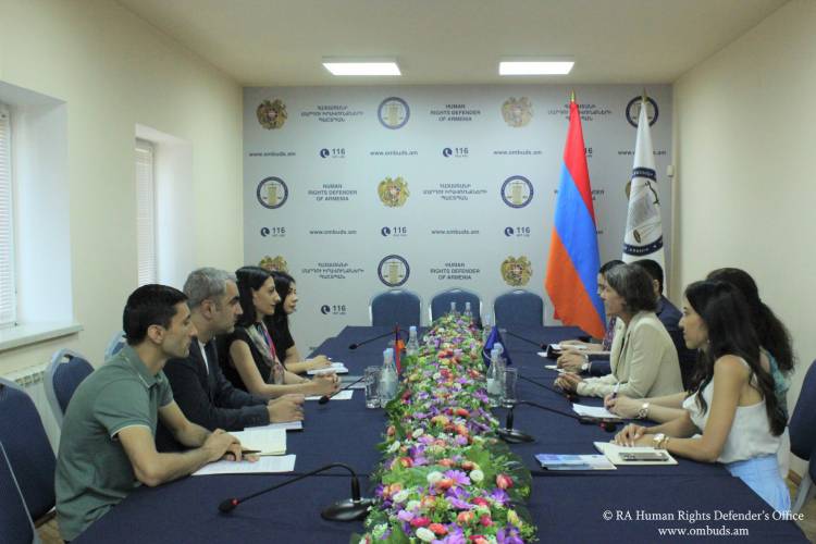 ՄԻՊ-ն ընդունել է ԵԽ երևանյան գրասենյակի պատվիրակությանը