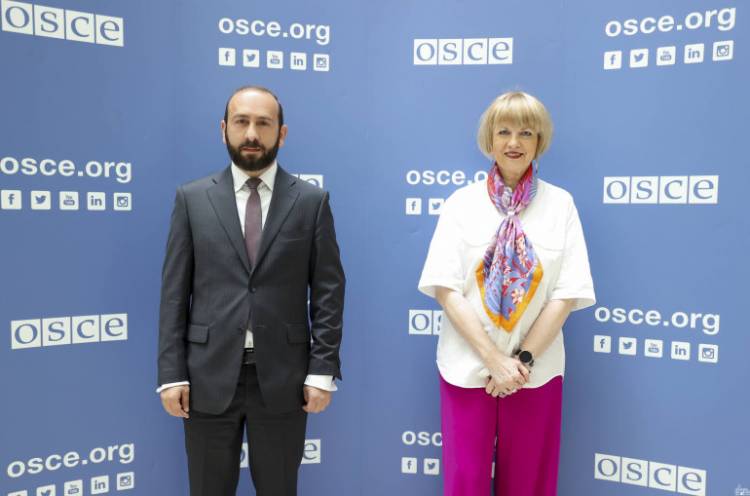 Միրզոյանը ԵԱՀԿ Գլխավոր քարտուղարի հետ քննարկել է Հայաստան-Ադրբեջան հարաբերությունների կարգավորման գործընթացը