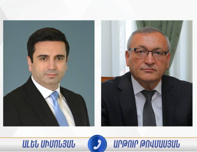 Հայաստանի և Արցախի ԱԺ նախագահները քննարկել են Արցախում տիրող իրավիճակը