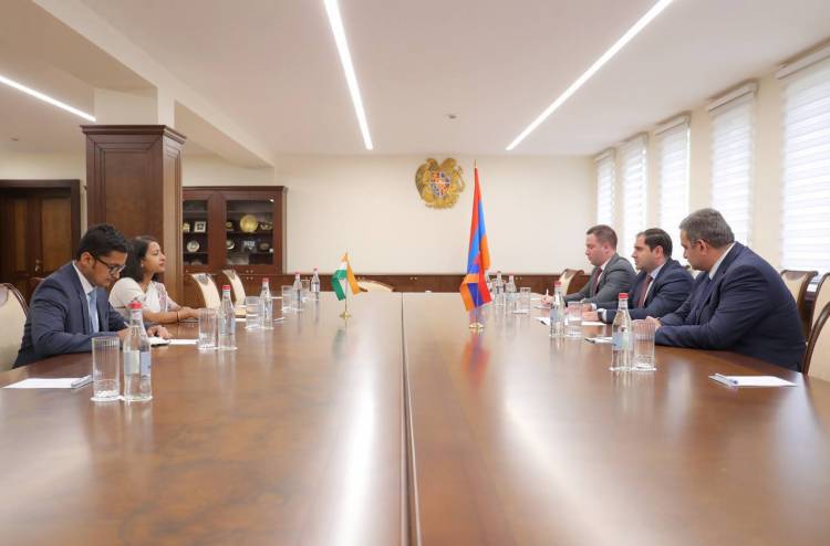 Սուրեն Պապիկյանը Հնդկաստանի դեսպանի հետ քննարկել է անվտանգությանն առնչվող հարցեր