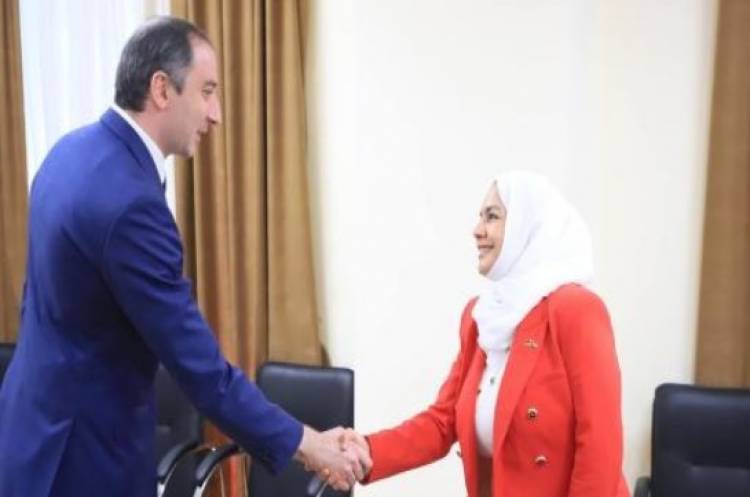 ԲՏԱ նախարարը ՀՀ-ում ԱՄԷ նորանշանակ դեսպանի հետ հանդիպմանը արդյունավետ համագործակցության հույս է հայտնել