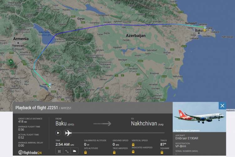 Ո՞ւմ օդային տարածքն է օգտագործում Ադրբեջանն այս չվերթների համար՝ Հայաստանի. Քրիստինե Վարդանյան