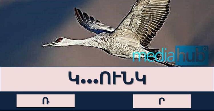 Ուղղագրական թեստ․ «ր» թե՞ «ռ»