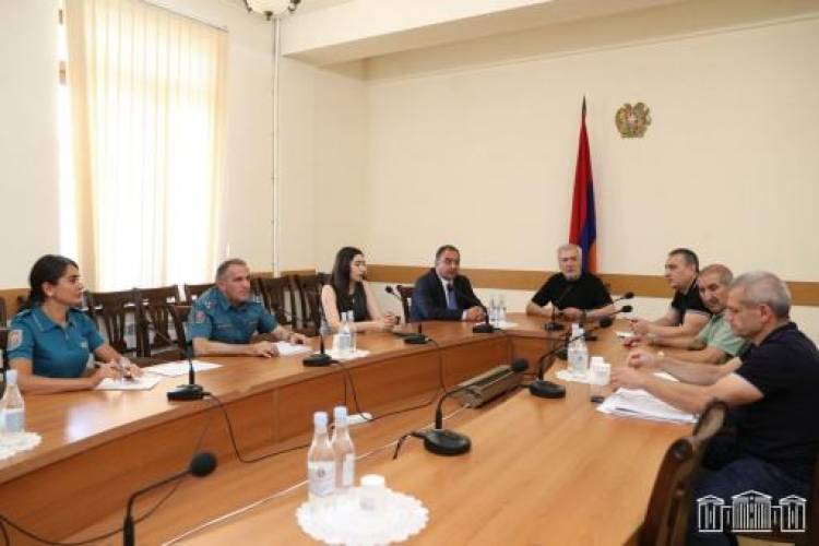 Աշխատանքային քննարկում Ազգային ժողովում՝ ՆԳՆ իրավասությանն առնչվող հարցերով