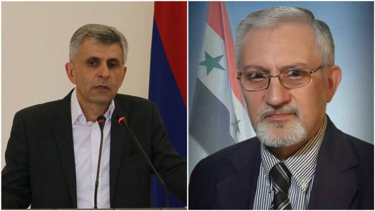 Սիրիայի խորհրդարանի հայ պատգամավոր Ժիրայր Րեիսյանը շնորհավորել է Դավիթ Իշխանյանին