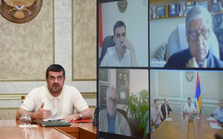 Արցախում իրականացվում է հայ ժողովրդի ցեղասպանություն․ Արայիկ Հարությունյանը զանգ-հանդիպում է ունեցել