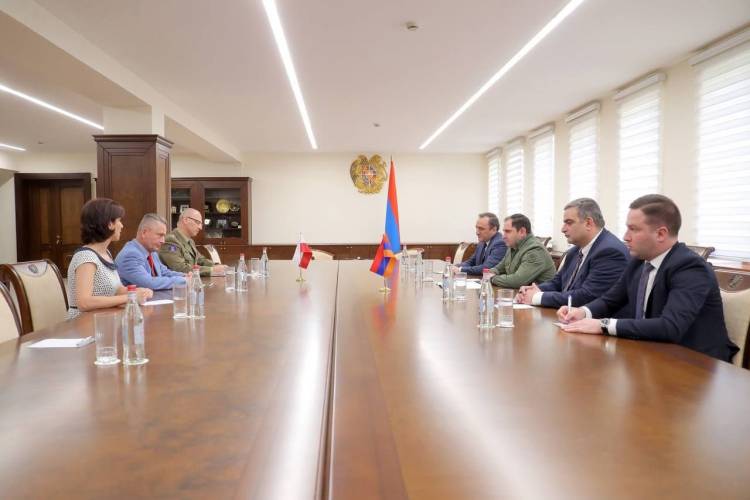 Սուրեն Պապիկյանն ընդունել է Լեհաստանի արտակարգ և լիազոր դեսպանին