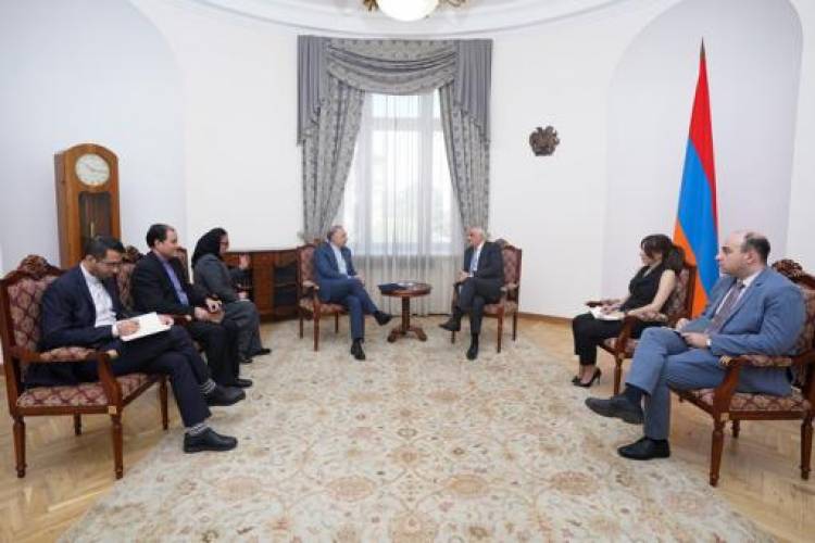 Մհեր Գրիգորյանն ընդունել է Իրանի դեսպանին
