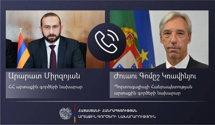 Արցախում իրավիճակը մոտ է իրական հումանիտար աղետի վերածվելուն․ Միրզոյանը՝ Պորտուգալիայի ԱԳ նախարարին