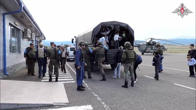 Խաղաղապահները տարհանել են ավելի քան 3,1 հազար մարդու․ ՌԴ ՊՆ