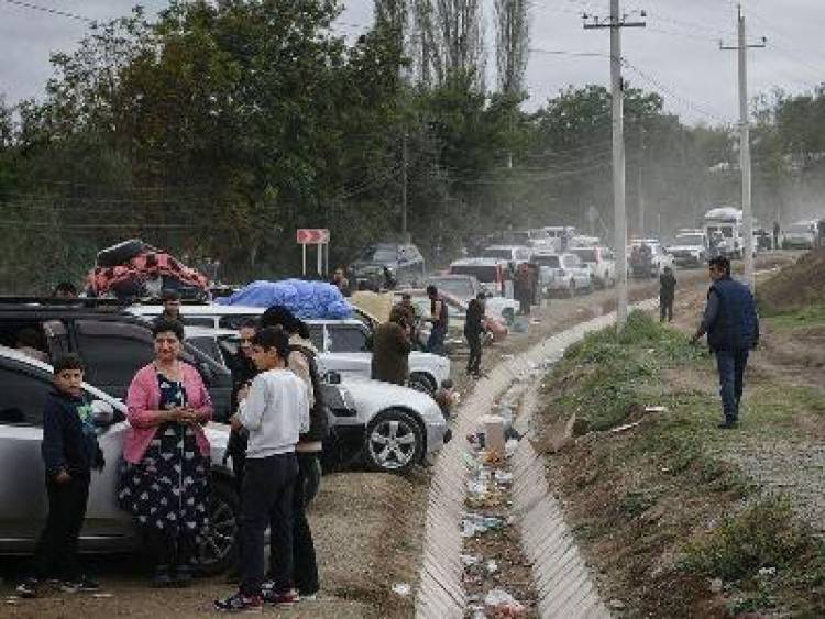 Ժամը 22:00-ի դրությամբ ԼՂ-ից բռնի տեղահանված 98929 անձ է ժամանել ՀՀ