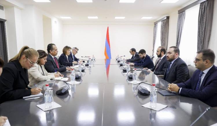 Արարատ Միրզոյանը ընդունել է ՄԱԿ Հումանիտար հարցերի համակարգման ղեկավարին