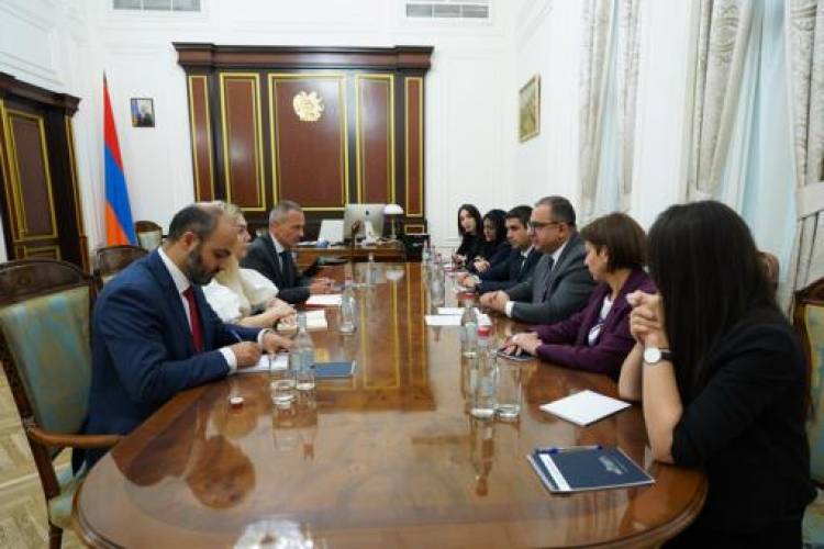 Փոխվարչապետը ԿԽՄԿ պատվիրակության հետ քննարկել է Արցախից բռնահանվածների խնդիրները