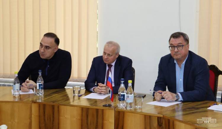 Սերգեյ Կոպիրկինն այցելել է Վայոց ձորի մարզ