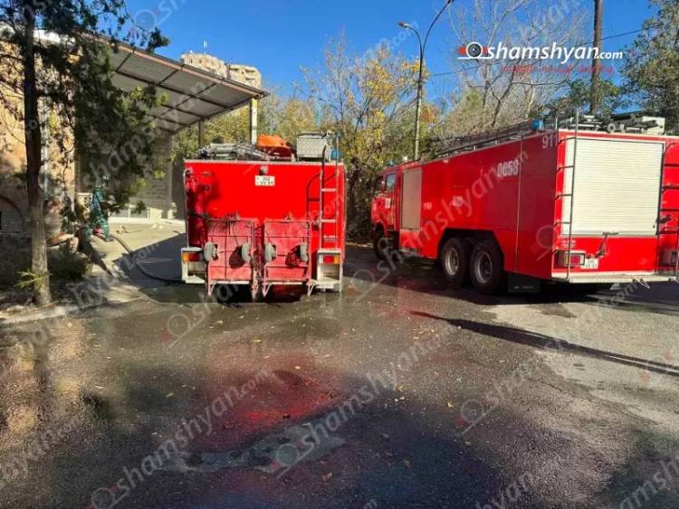 Խոշոր հրդեհ՝ Երևանի «Շամպայն գինիների գործարան»-ում գործող «Ֆրի էներջի» արևային պանելների պահեստում (լուսանկարներ)